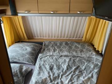 Mietwohnwagen: Schlafraum