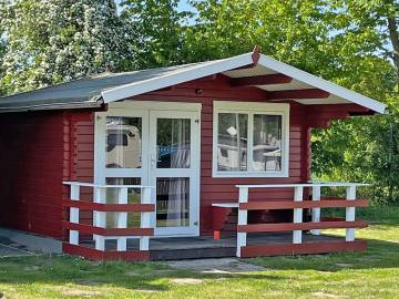 KranenCamp Camping: Cyklist/ Biker log house