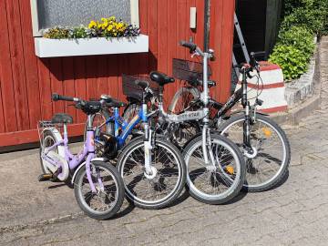 Kranencamp-Leihfahrräder: Kinder-Fahrräder